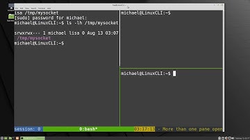 Linux Command Line (71) Share a tmux socket