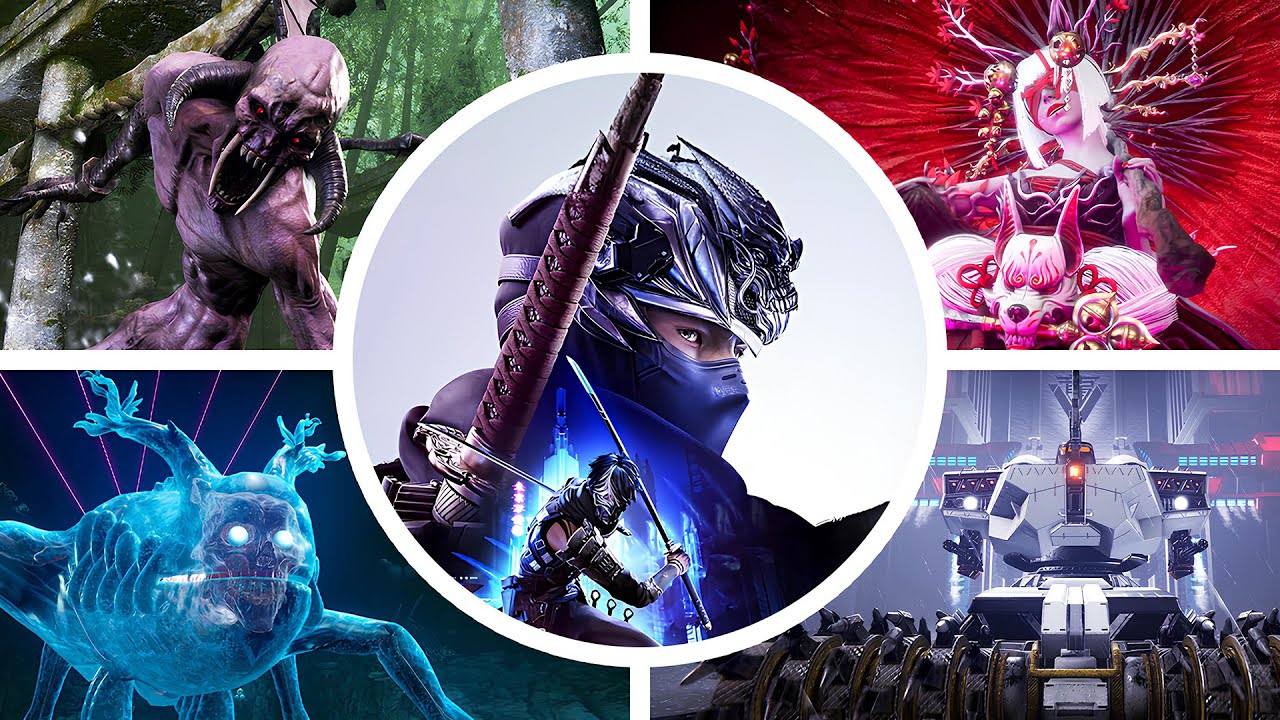 NINJA GAIDEN 4 -  All Bosses + Ending