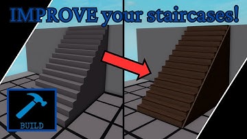 🪜| How to LEVEL UP your staircases! [Piggy: Build Mode]