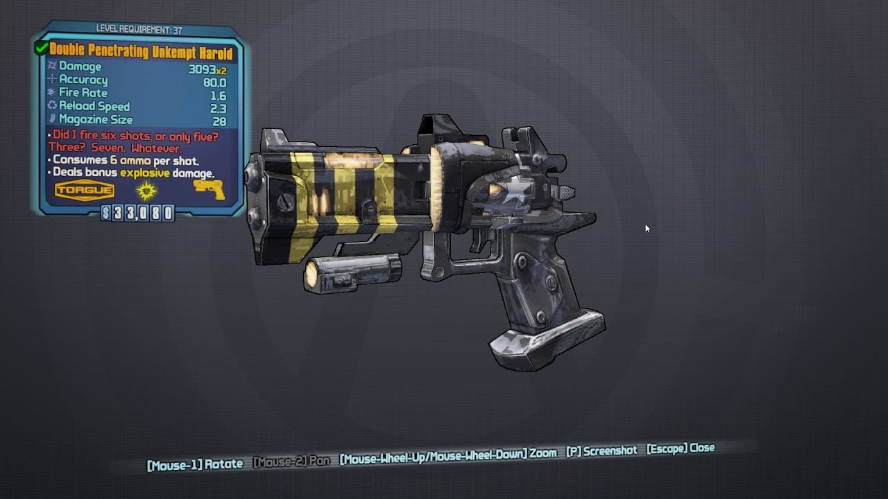 A New Quick Way to Farm the Unkempt Harold in Borderlands 2!!!