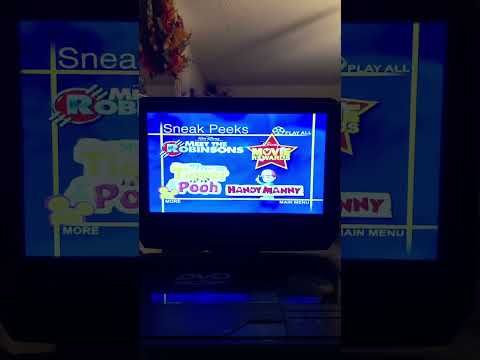 The Many Adventures Of Winnie The Pooh The Friendship Edition 2007 DVD Menu