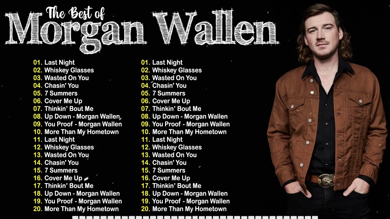 Morgan Wallen Greatest Hits  Best Song of Wallen Morgan All Time  Country Music 2023