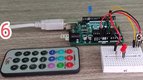 Arduino-Configuração do  Receptor Infravermelho • Parte 6 #controloremoto #arduino