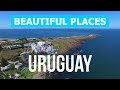 Uruguay beautiful places to visit  beaches landscape cities  drone 4k  uruguay tourism