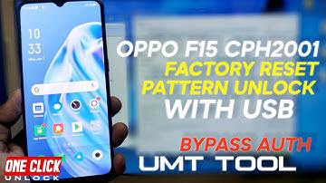 Oppo F15 CPH2001 Pin, Pattern Unlock with UMT 2021 | No Isp Pinout No Test Point
