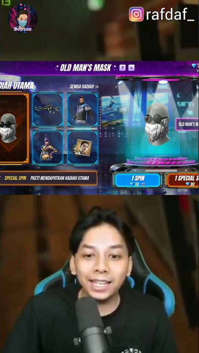 Jenggot BNL atau Old Man's Mask Free Fire Keluar Lagi !!!  #Shorts