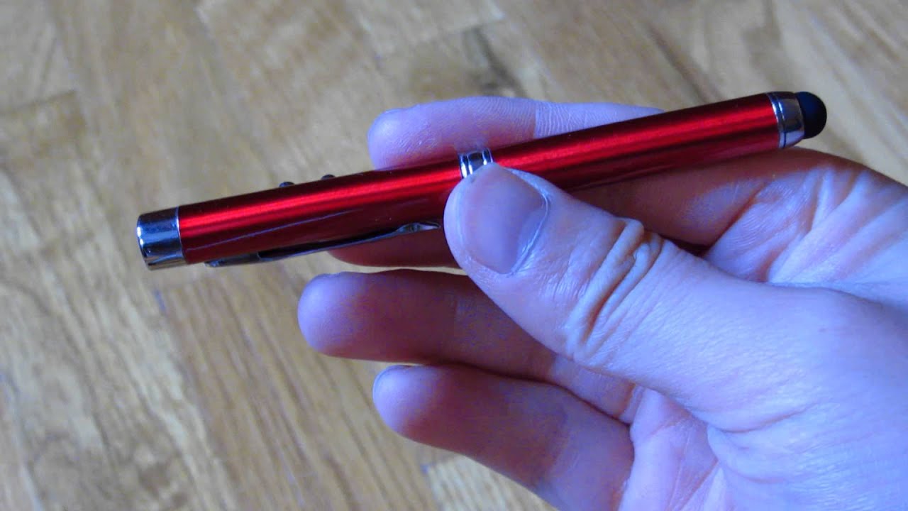 Merchandising achtergrond bloeden Cheap Stylus, Laser Pointer, LED Light Demo and Review - YouTube