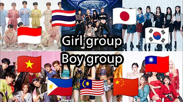 ‘ASIAN MUSIC’ BOY GROUP, GIRL GROUP (PART 1)