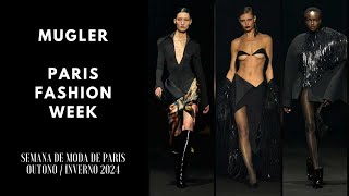 Mugler FW24 - Semana de moda de Paris - Outono / Inverno