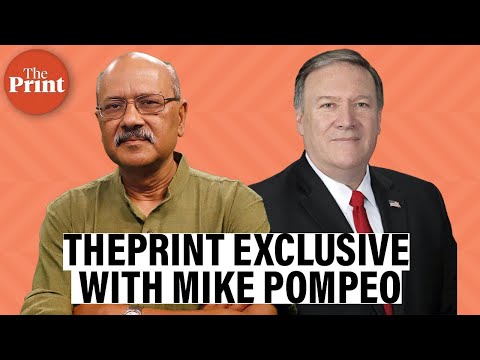 India shouldn’t feel alone, or left to fend for itself : US Sec of State Pompeo tells Shekhar Gupta