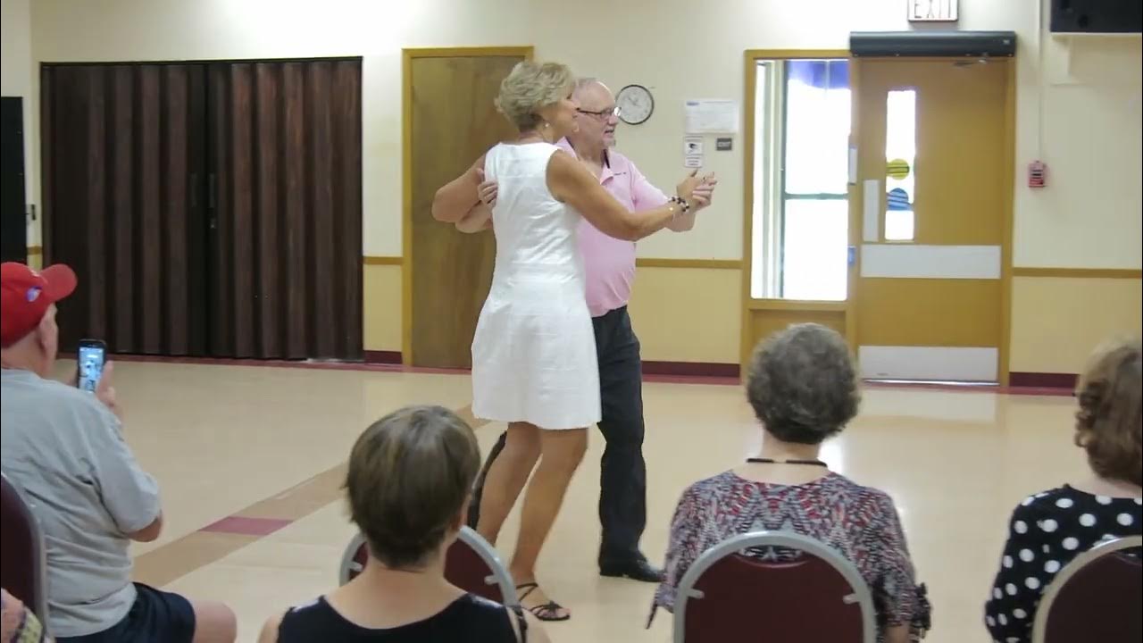 Pittsburgh Ballroom Senior Outreach dancers do a Waltz at Plum Senior