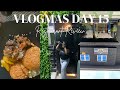 Restaurant Review|Chaotic Voice over ft my cousin|VLOGMAS DAY 15