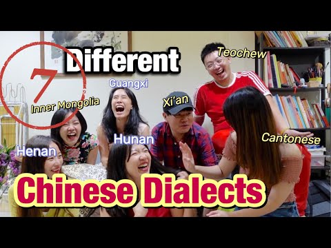 Mandarin Accents  - Seven (Completely) Different Chinese Dialects - Real Chinese Conversation