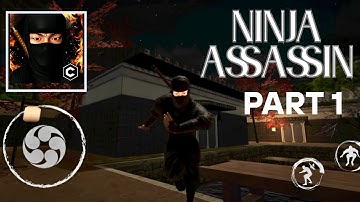 Ninja Assassin stealth game, gameplay part 1