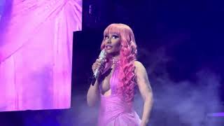 Nicki Minaj performs Nicki Hendrix on The Pink Friday 2 Tour in Brooklyn, NY on 4/4/24.