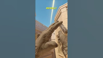 Mid Door Molotov Pros Use Every Game Anubis CS2 #shorts #cs2