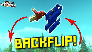 Who Can Build The Best Back-flipping Robot? - Scrap Mechanic Multiplayer Monday
