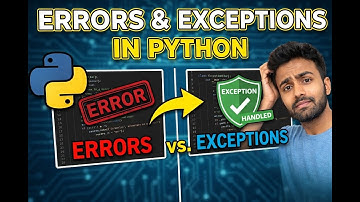 Python Errors & Exceptions Explained Simply