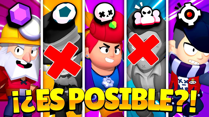 🎯🔥¿ES POSIBLE GANAR con el PEOR BRAWLER de CADA MODO?