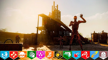 One of the best remakes in workshop | Rust 10.0 Gun Game | No Commentary Zombies