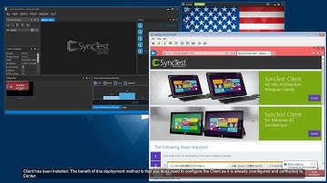 SyncTest Video Tutorial #2: Client deployment using Web interface