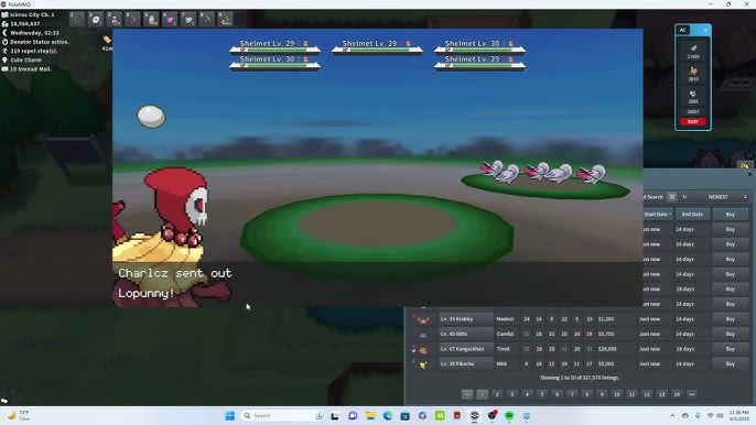 SHINY* PokeMMO Johto Walkthrough Part 6 (8/20/2023) 