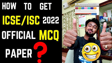 How to get ICSE & ISC 2022 Semester 1 MCQ Specimen paper? Official Specimen paper released by CISCE!
