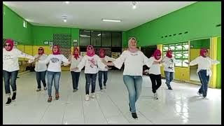 Sepanjang Jalan Kenangan Line Dance||Choreo by  Cory LCD (INA)||Demo by Permata Line Dance Blitar