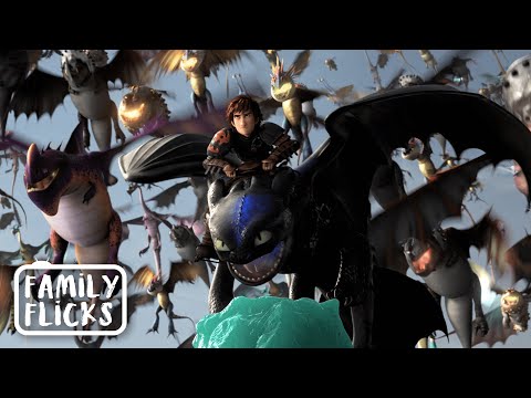 The Final Battle Scene | How To Train Your Dragon 2 (2014) | Family Flicks