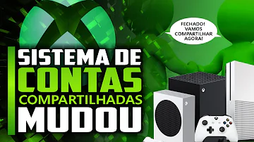 Tem como compartilhar conta Xbox One?