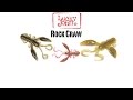 Съедобная резина Lucky John Rock Craw. Подводная съемка. Underwater