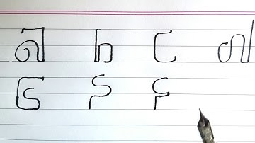 Calligraphy Tutorial for beginners : Part 1