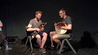 Andy Kruspe Bodhrán 1 Uilleann Pipes, Craiceann Bodhrán Festival 2018