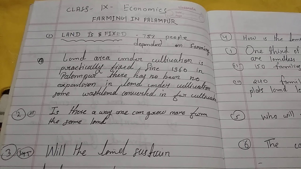 class 9 economics chapter 1 case study questions and answers