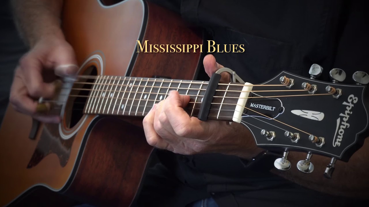 Mississippi Blues Fingerstyle Guitar Solo Youtube