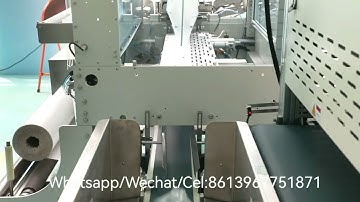 Fully automatic paper cup making machine of cup counting packing machine and case loader