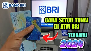 Cara Mudah Setor Tunai Di ATM BRI Terbaru 2024