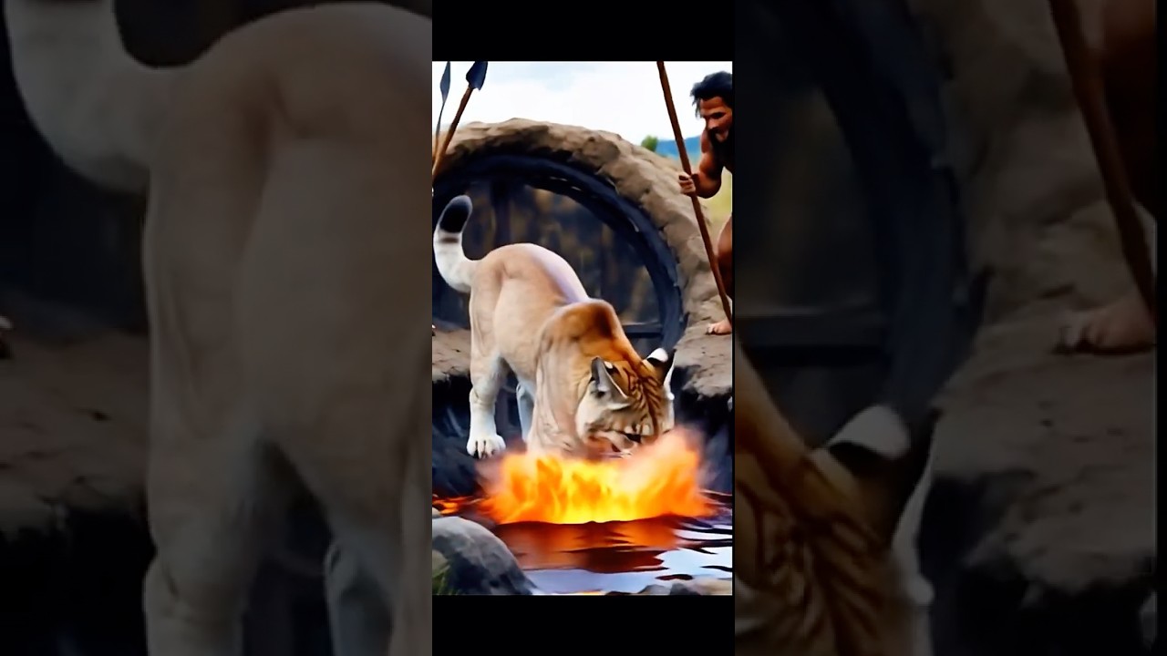 Blazing Fangs: The Dawn of Fire🦁🔥