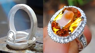 how to make a custom engagement ring, learn to make jewelry for women
