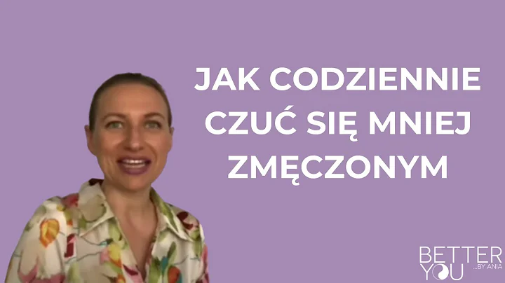 JAK CODZIENNIE CZU SI MNIEJ ZMCZONYM