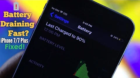 Fixed- iPhone 7/7 Plus Battery Draining Fast! [iOS Update]