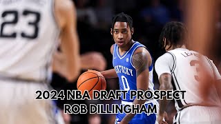 Kentucky Wildcats star guard & 2024 NBA Draft projected top-10 pick Rob Dillingham highlights