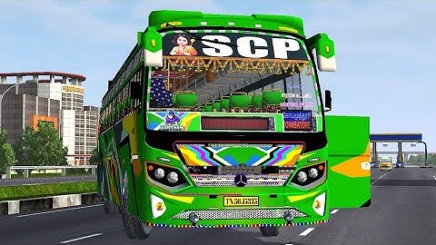 TN PRIVATE BUS IN BUSSID #shorts