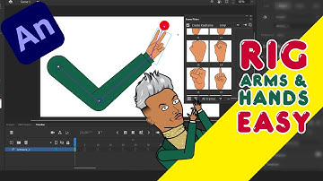 How To Rig an ARM and HAND in Adobe Animate