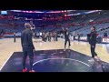 KYRIE IRVING&#39;s USUAL EARLY WARMUP ROUTINE BEFORE TODAYS GAME 1 VS CLIPPERS AT CRYPRO.COM ARENA