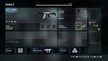 Call of Duty: Advanced Warfare Best Class Setup AK12 Assault Rifle