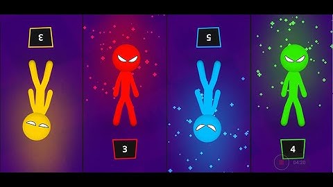 Stickman Party All Random Funny MINIGAMES 1 2 3 4 Player Games 2022 Gameplay #1