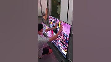 Ultra-thin LED TV. #leddisplay #ledscreen #ledwall #ledmodule #eagerled