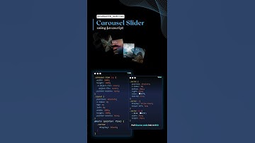 Carousel Slider #codewith_muhilan #css #coding