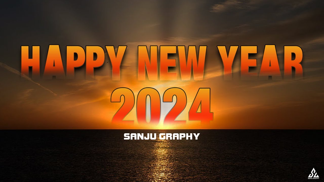 "Create Stunning Happy New Year 2024 Post Design in